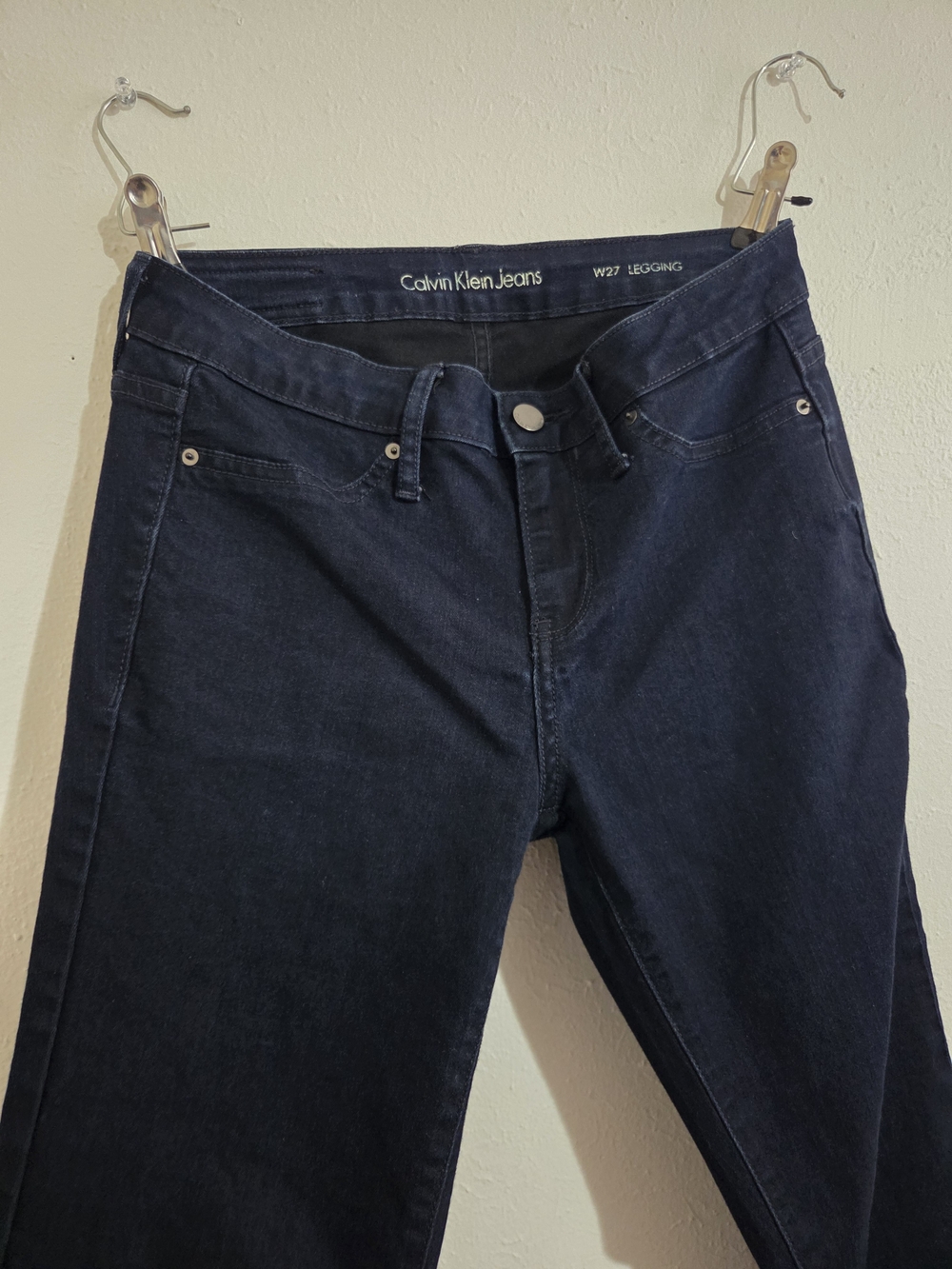 Calvin Klein Dark Navy Legging Jeans for Women